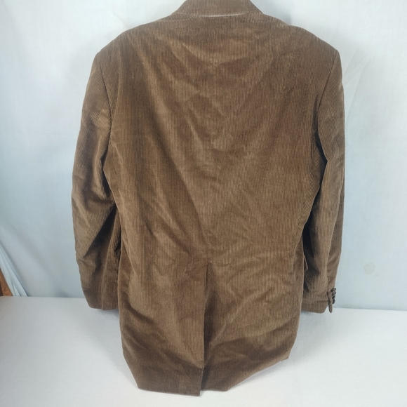 Ralph Lauren Macy’s Corduroy Blazer Jacket Mens Collection 44RL Sport Coat - Picture 7 of 14